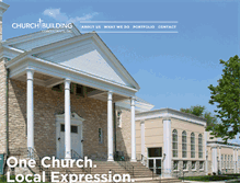 Tablet Screenshot of churchbuilding.com